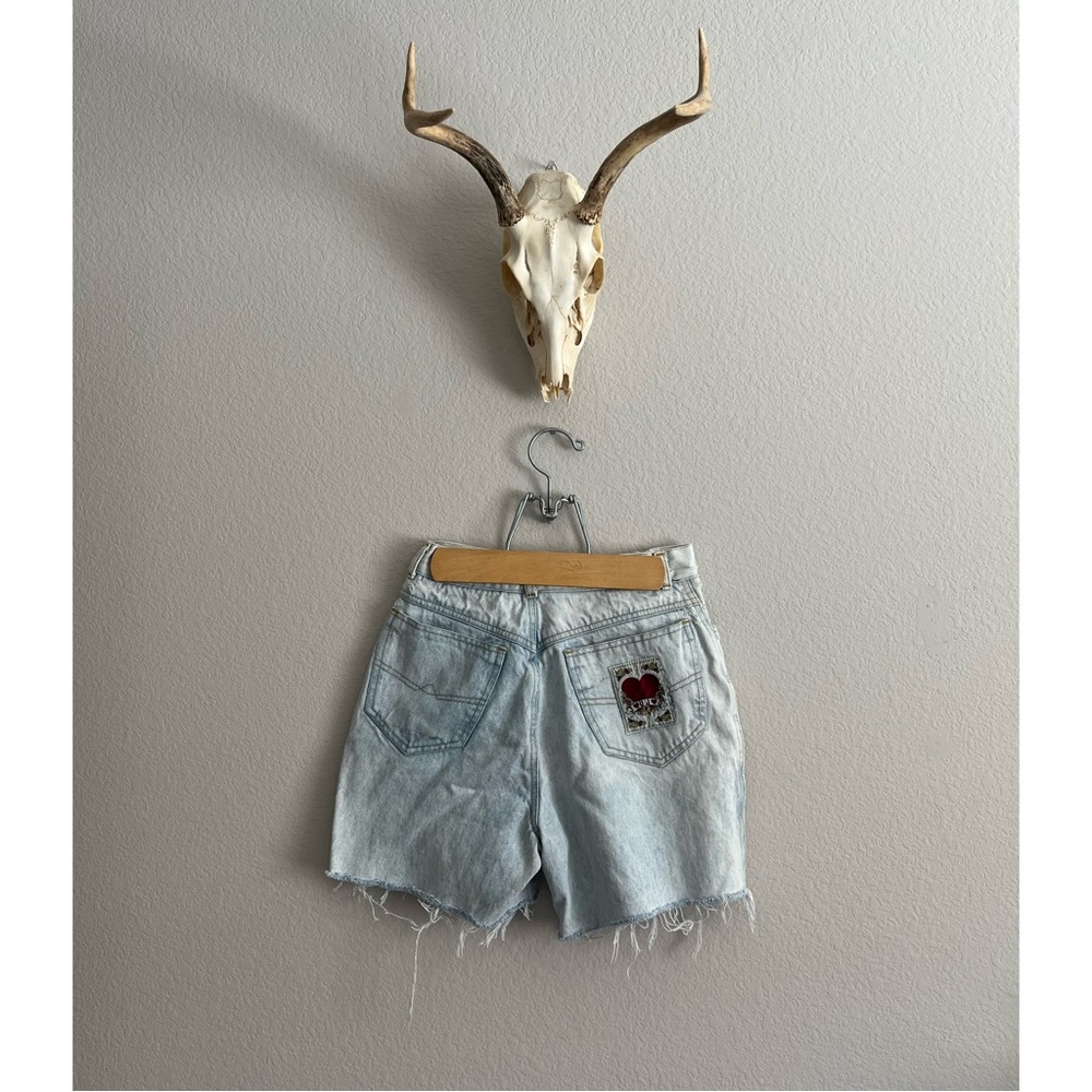 Vintage High Waisted Jean Shorts